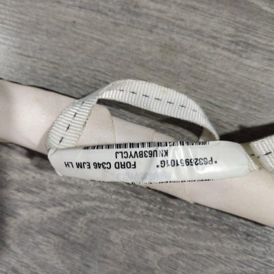 Подушка безпеки airbag бічна шторка ліва Ford Focus mk3 11-18 біла довга GM5Z-54042D95-B