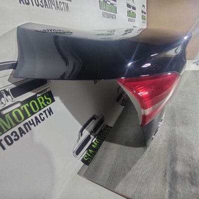 Кришка багажника Ford Focus mk3 15-18 рест седан колір чорний G1 F1EZ-5440110-A