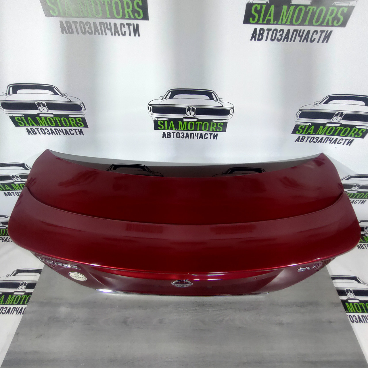 Кришка багажника Nissan Versa 12-19 usa під спойлер, червоний (NAH) H4300-9KAME - Зображення 2
