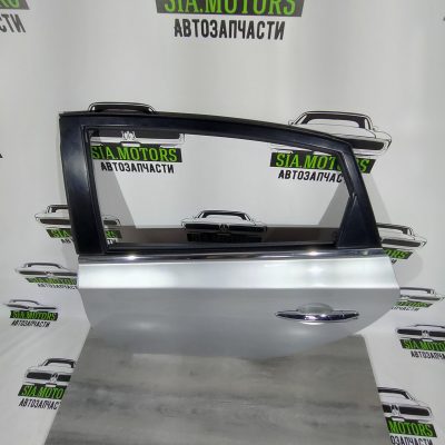 Двері задні ліві (голі) Нісан Сентра 1.8 2013-2019г (Nissan Sentra USA) H2101-9AMMA срібло (К23)