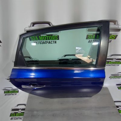 Двері задні праві (голі) Нісан Сентра 1.8 2016-2019г (Nissan Sentra USA) H2100-9AMMA синя (RAY)