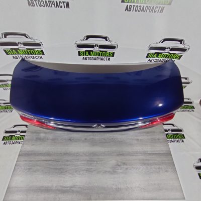 Кришка багажника (гола) Nissan Sentra 16-19 без камери, без спойлера синя (RAY) H4300-3SGDA