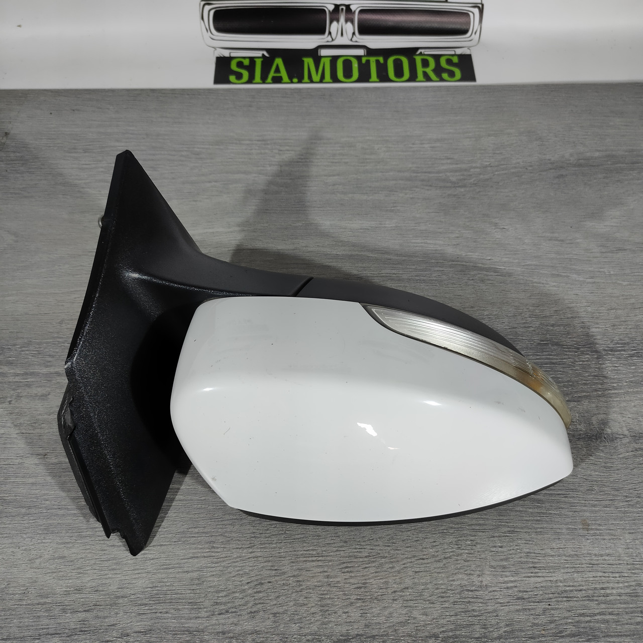 Дзеркало бічне праве Ford Focus mk3 15-18 рест 7 пінів, поворотник, білий (YZ) F1EZ-17682-R - Зображення 3