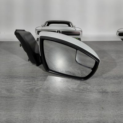 Дзеркало бічне праве Ford Focus mk3 15-18 рест 7 пінів, поворотник, білий (YZ) F1EZ-17682-R