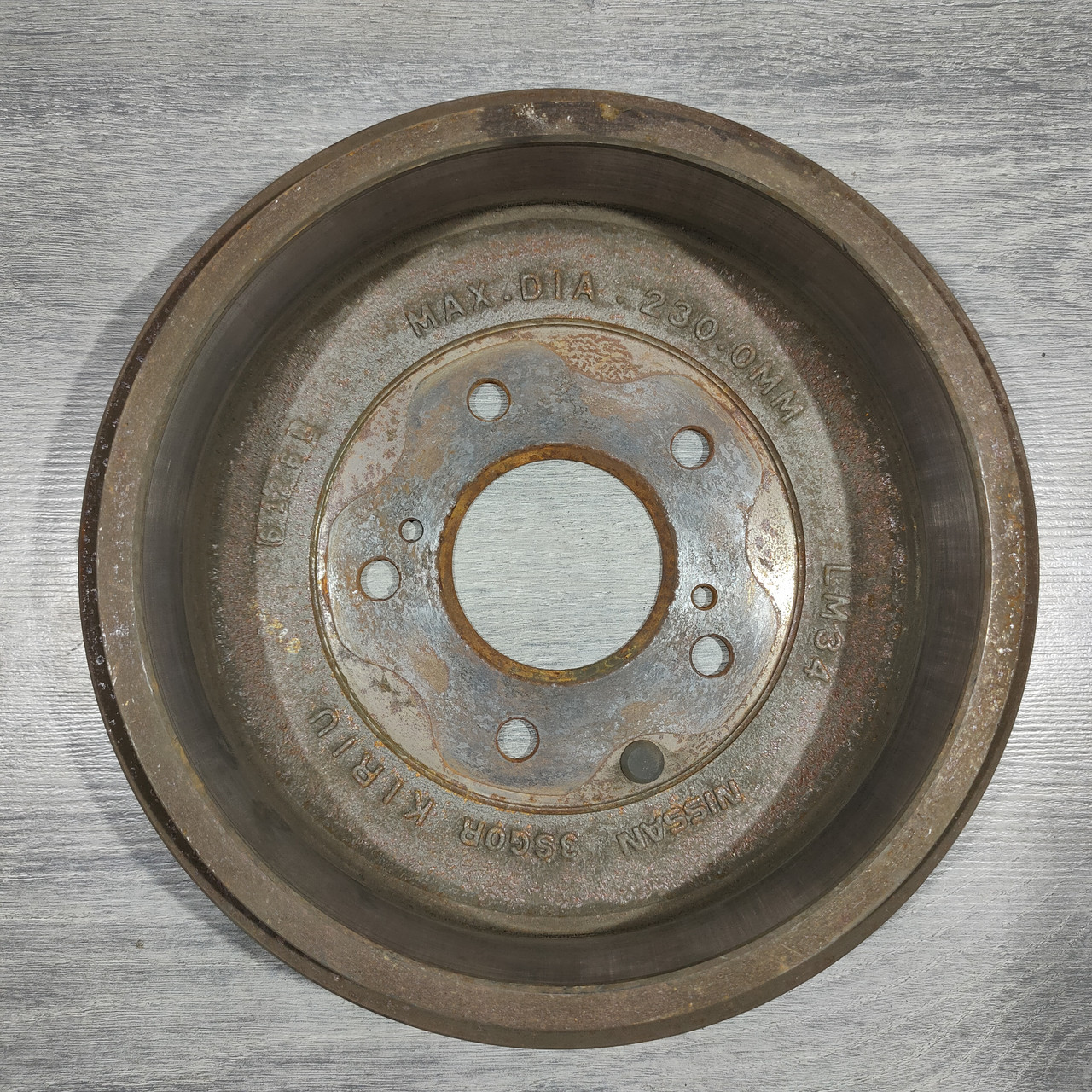 Барабан гальмівний задній лівий Nissan Sentra 13-19 203 мм 43206-3SG0C - Зображення 6