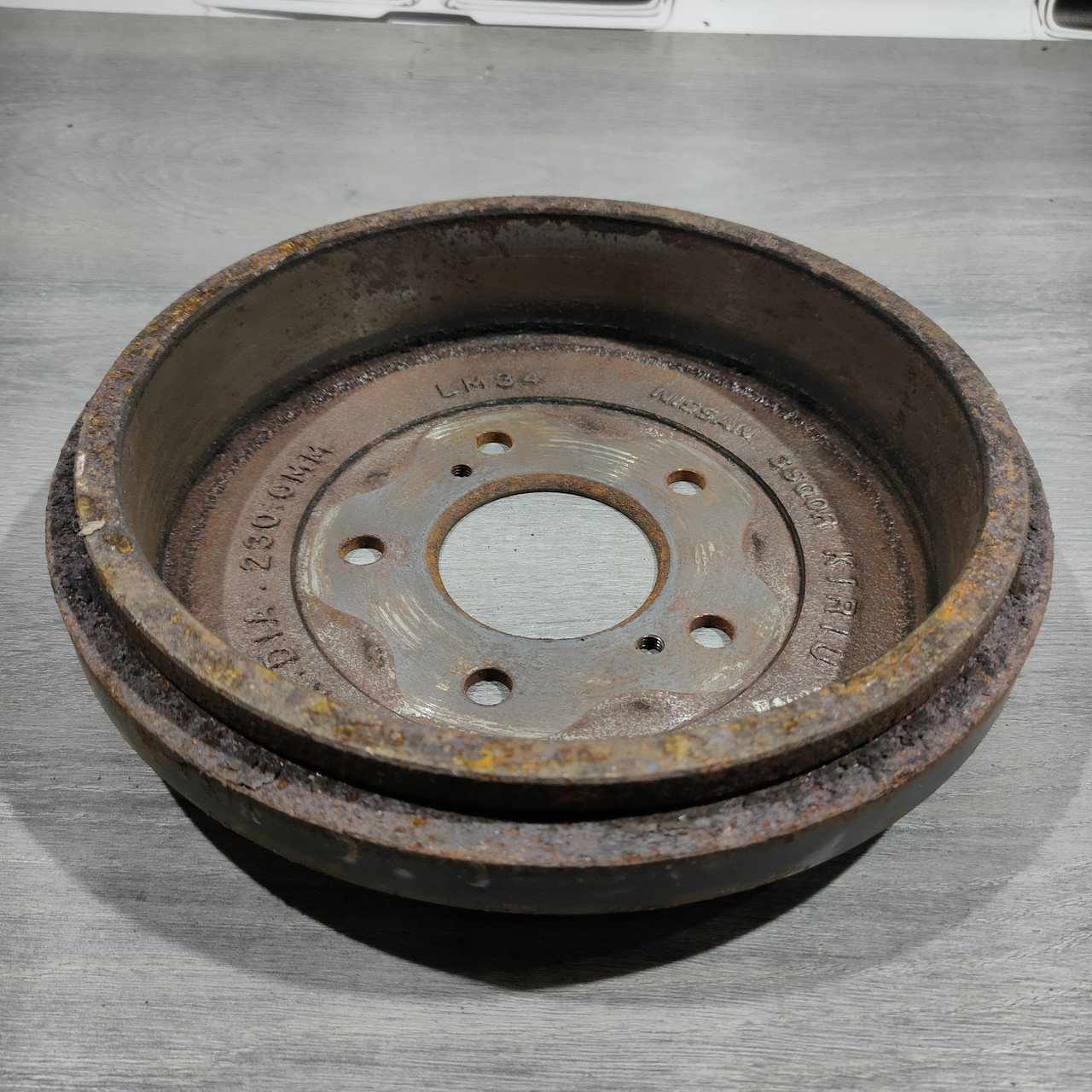 Барабан гальмівний задній лівий (Ржавій) Nissan Sentra 13-19 203 мм 43206-3SG0C - Зображення 5