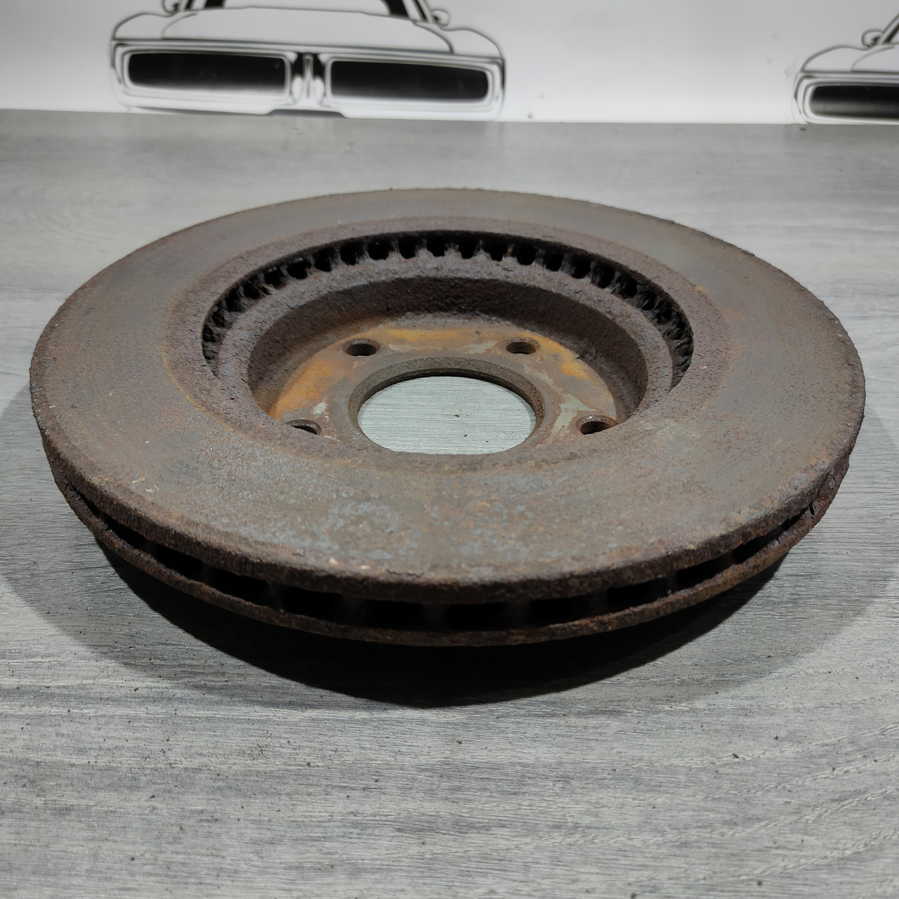 Диск гальмівний передній лівий Nissan Sentra 13-19 1.8 40206-3SG0B - Зображення 2