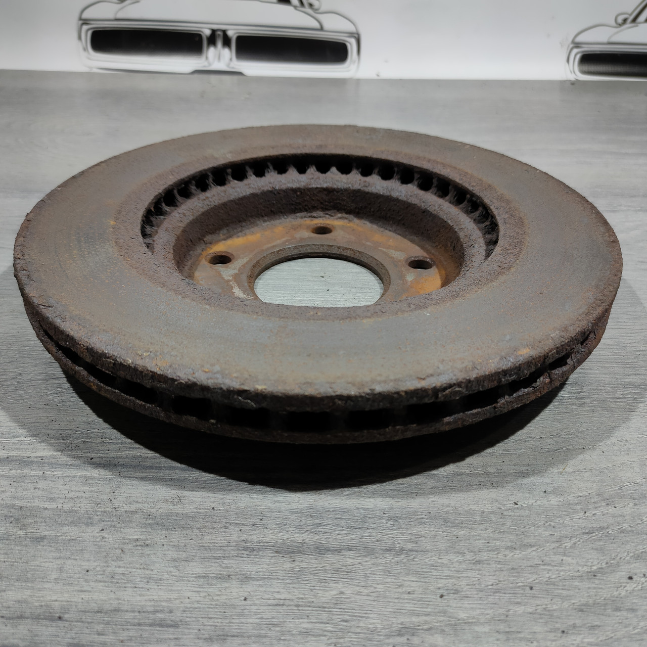 Диск гальмівний передній лівий Nissan Sentra 13-19 1.8 40206-3SG0B - Зображення 5