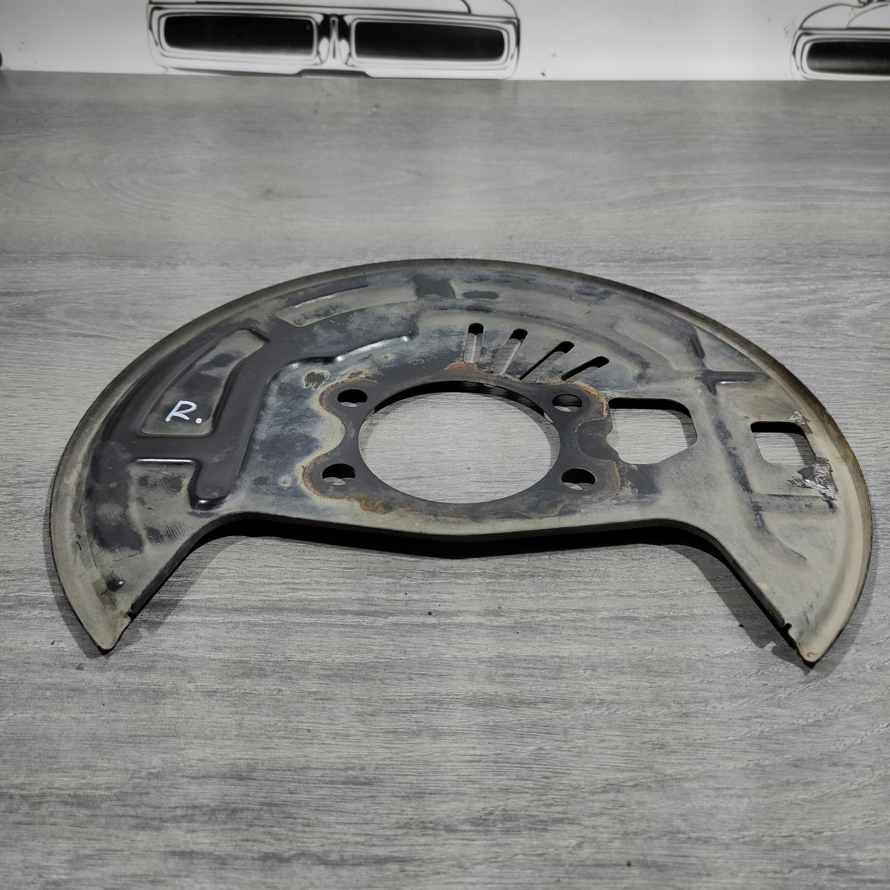 Кожух гальмівного диска передній правий Nissan Sentra 13-19 1.8 41150-3RJ0B - Зображення 3