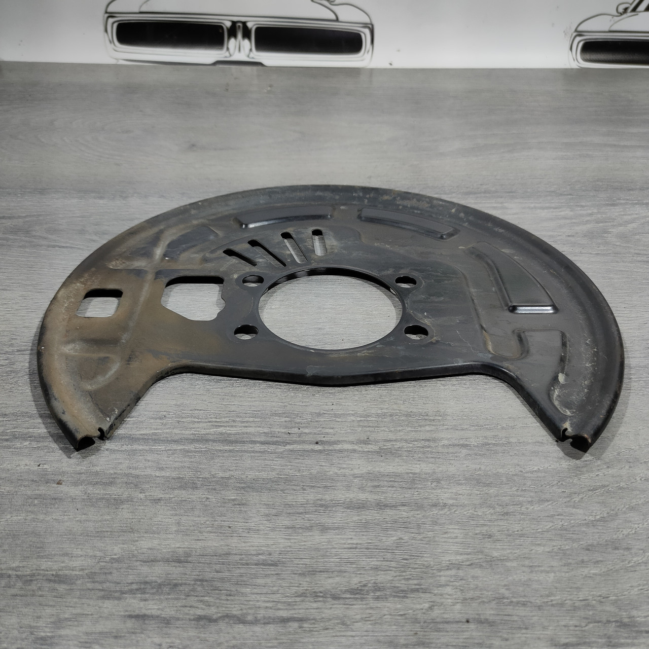 Кожух гальмівного диска передній правий Nissan Sentra 13-19 1.8 41150-3RJ0B - Зображення 2