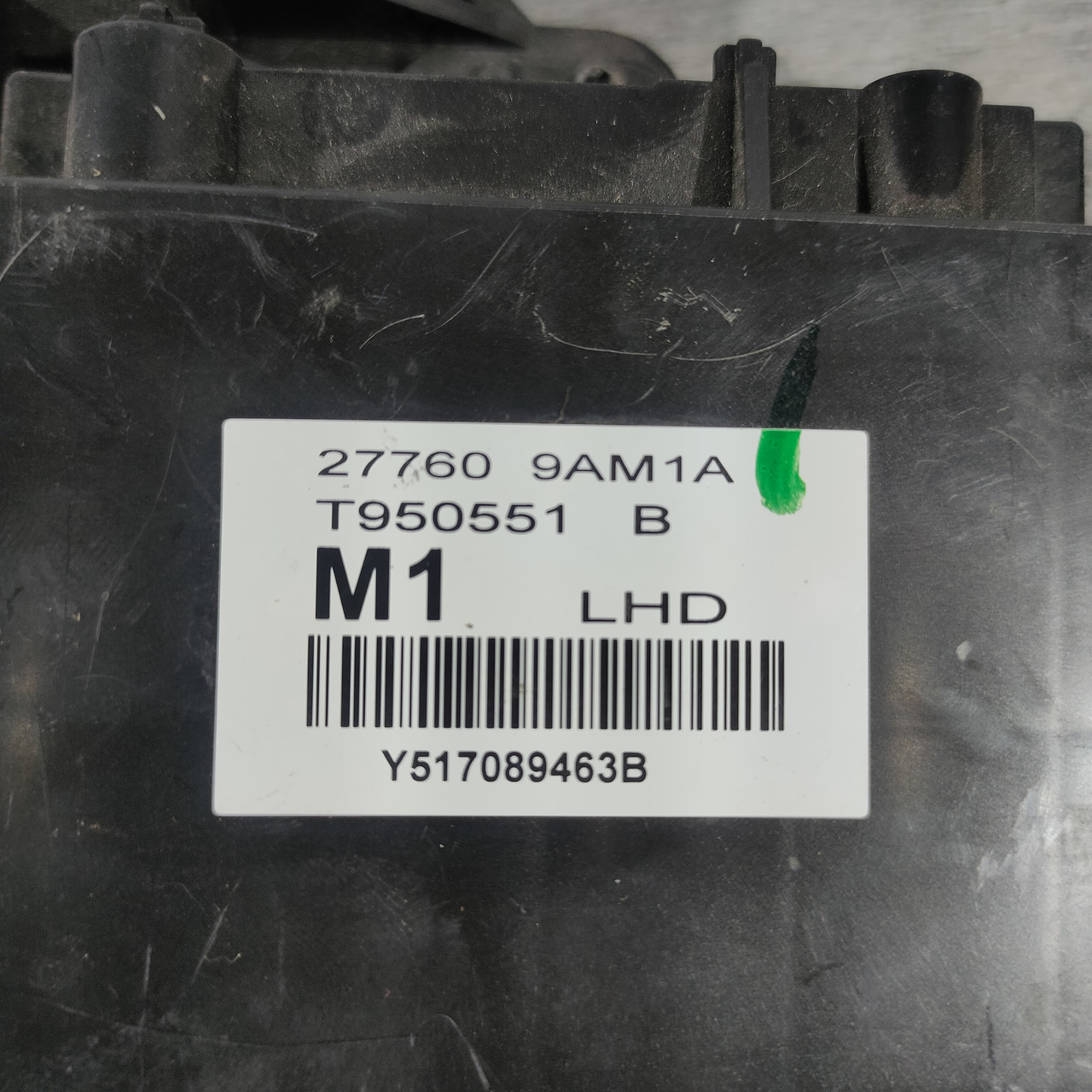Комп'ютер керування кліматом Nissan Sentra 13-19 manual 27760-9AM1A - Зображення 4