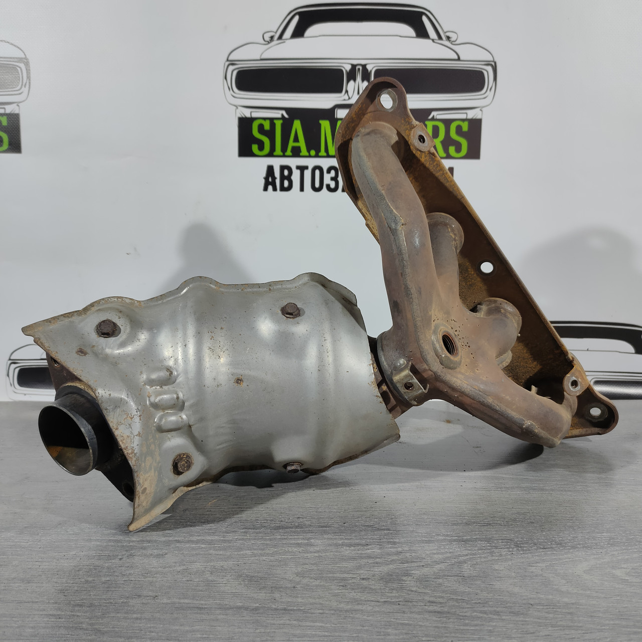 Колектор випускний Nissan Sentra 16-19 рест 1.8 з каталізатором 140E2-4AF0A