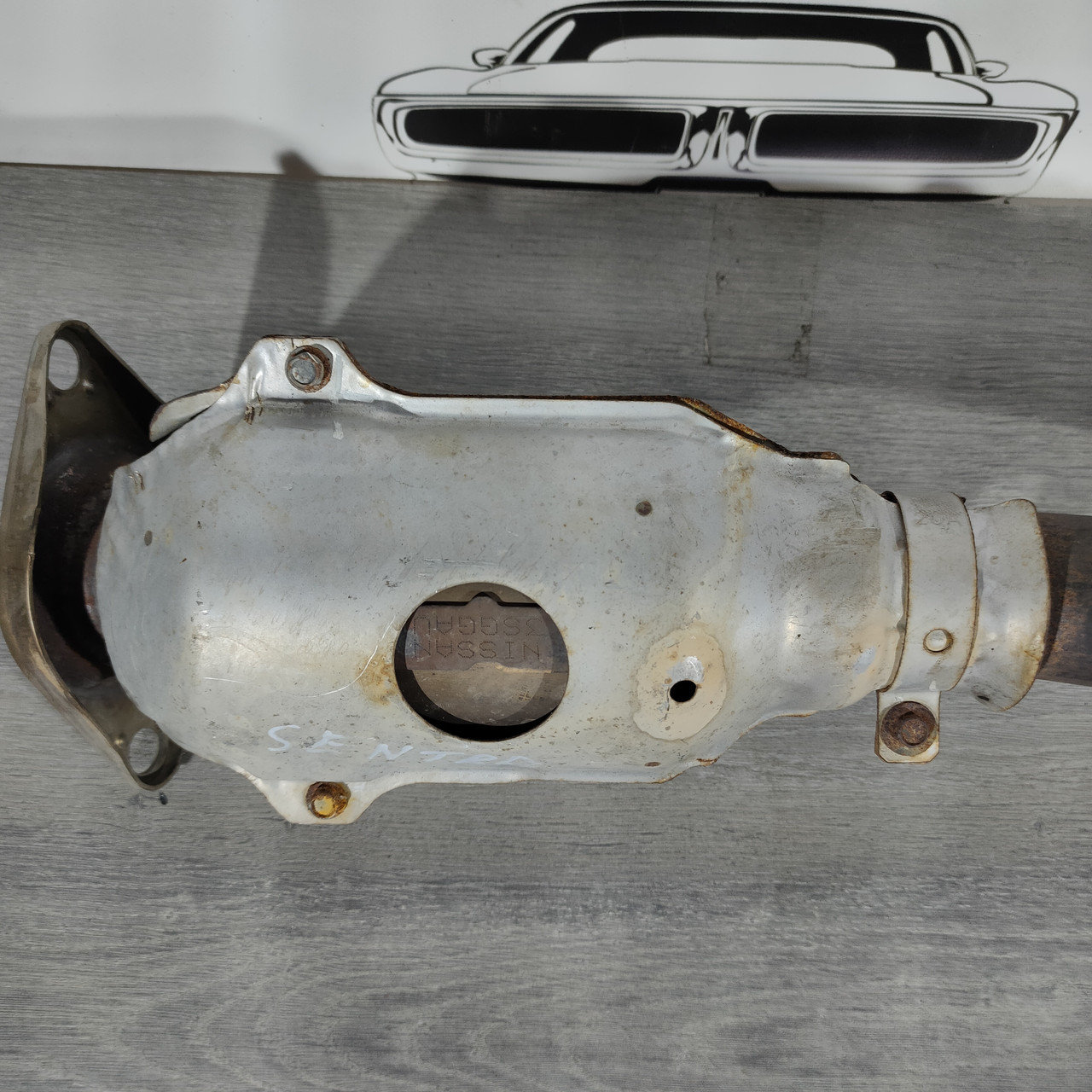 Приймальна труба з каталізатором Nissan Sentra тип 2 13-18 1.8 20010-3SR1A - Зображення 8