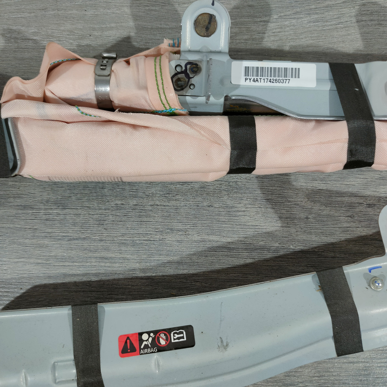 Подушка безпеки airbag бічна шторка ліва Nissan Sentra 16-19 рест 985P1-4AT9A - Зображення 4
