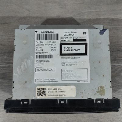 Магнітофон радіо Nissan Sentra 13-19 монітор, без навігації 28185-9MB0A
