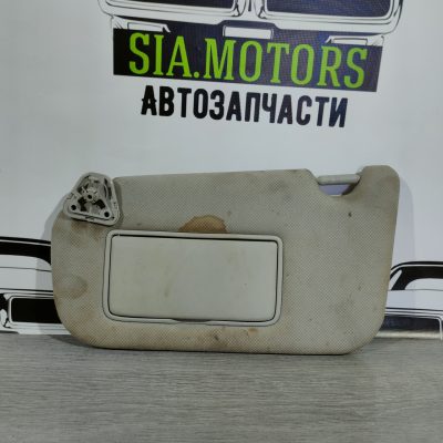 Козирок лівий Nissan Sentra 13-19 сірий, без гачка, без заглушки, під хімчистку 96401-3SG7A