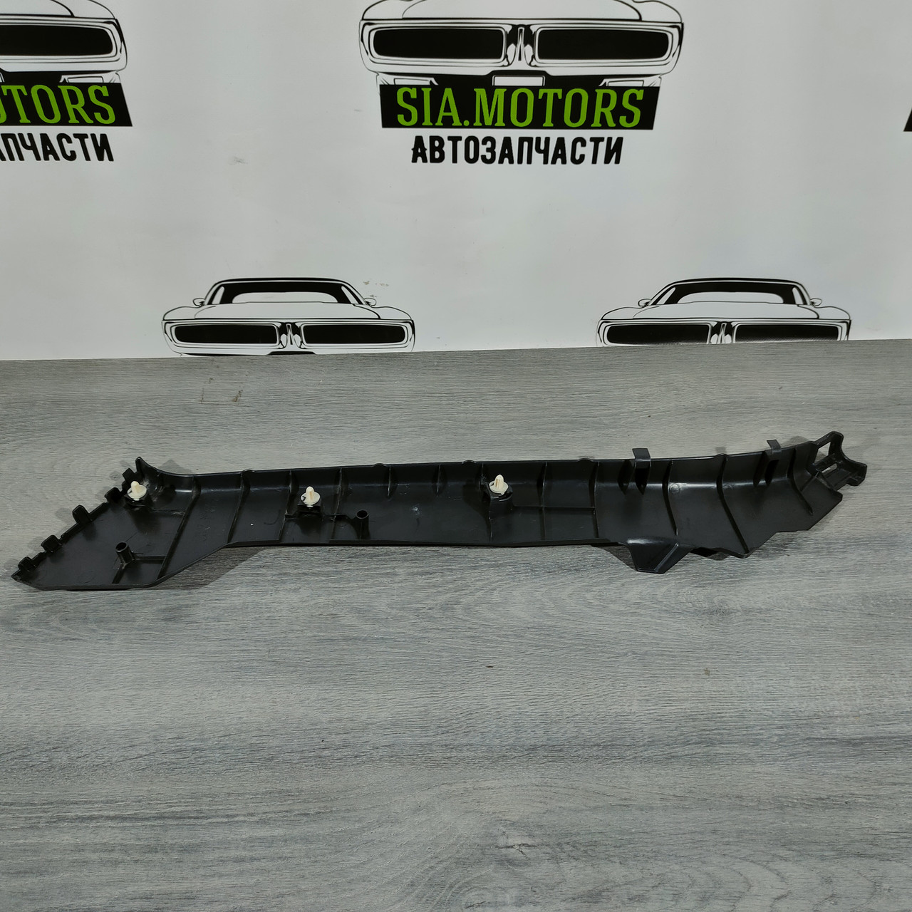 Накладка задньої стійки нижня права Nissan Sentra 13-19 чорна 76917-3SG0B - Зображення 2