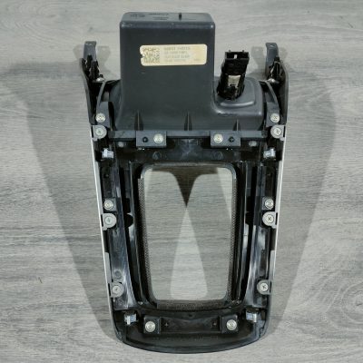 Накладка шифтера АКПП Nissan Sentra 13-19 чорн, вставки срібло 96941-9AM1A