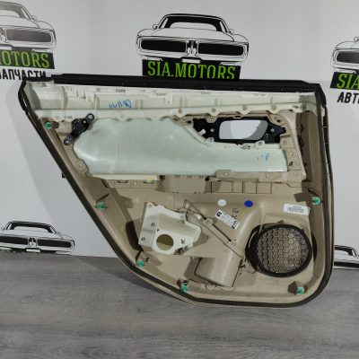 Обшивка дверей картка задня права Nissan Altima 13-18 беж 82900-3TA0B