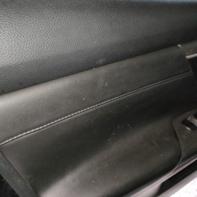 Обшивка дверей картка передня ліва (SR) Nissan Altima 13-18 шкіра, чорн, 80901-9HS4A