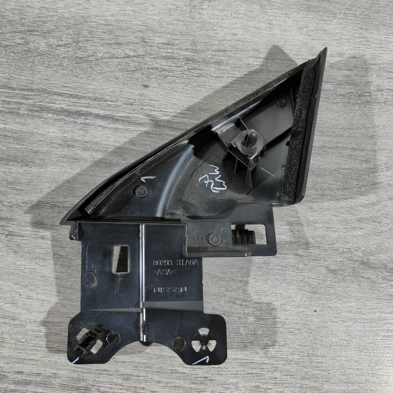 Кришка дзеркала внутрішня передня ліва Nissan Altima 13-18 80293-3TA0A - Зображення 2