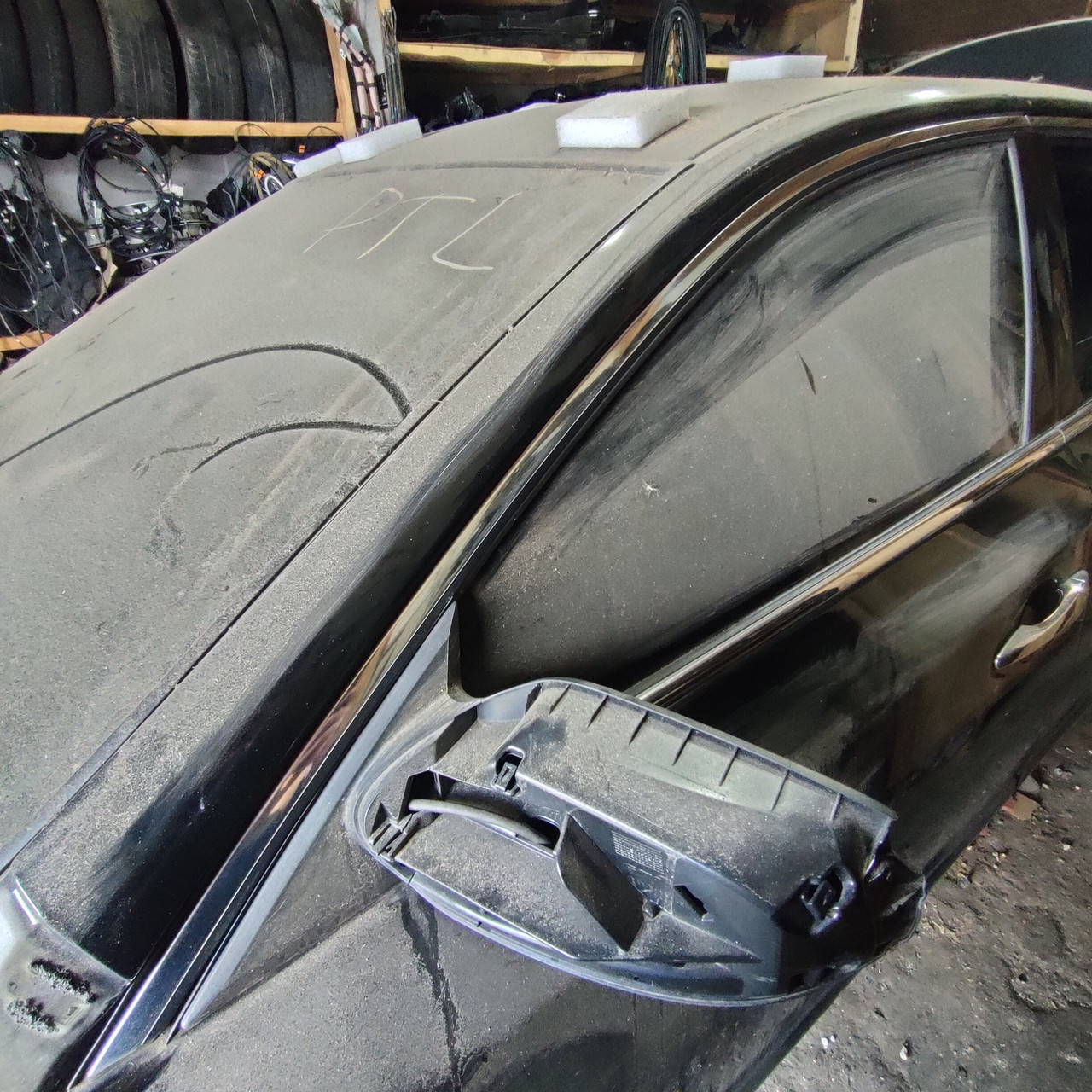 Молдинг дверей верхній передній лівий Nissan Altima 13-18 хром 80283-3TA1A