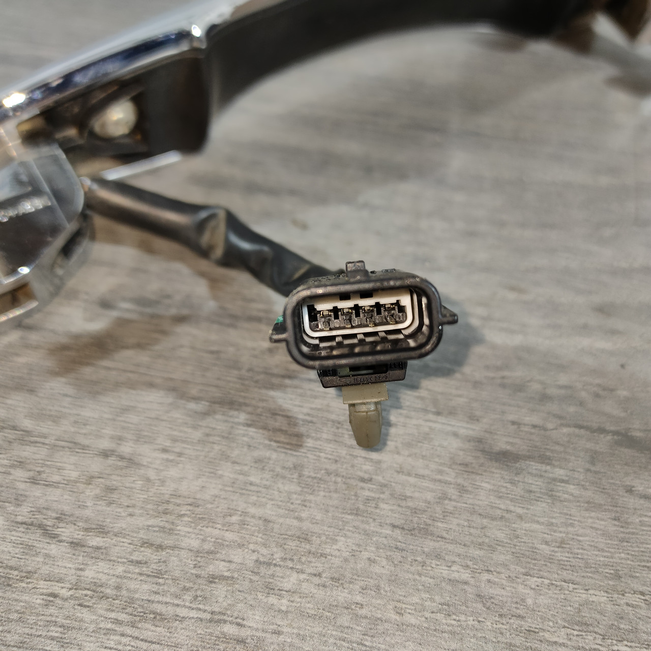 Ручка дверей зовнішня передня ліва Nissan Altima 13-18 keyless, хром 80640-3TA3A - Зображення 3