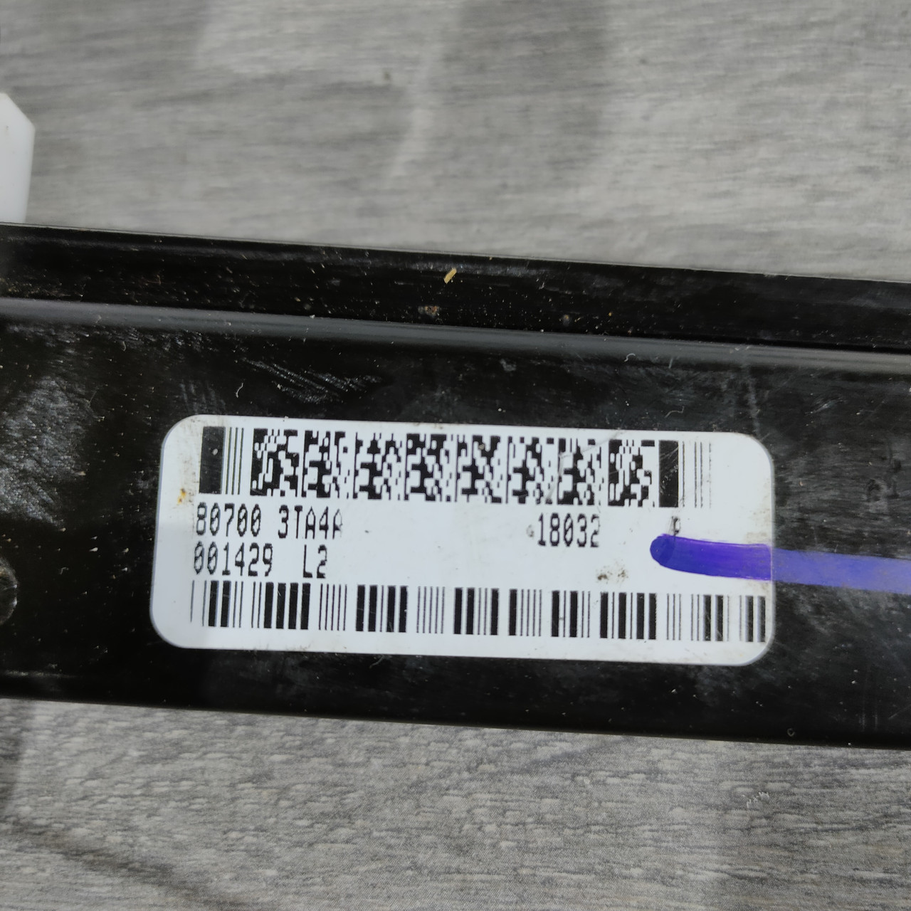 Склопідіймач з мотором передній правий Nissan Altima 13-18 80720-3TA2A - Зображення 3