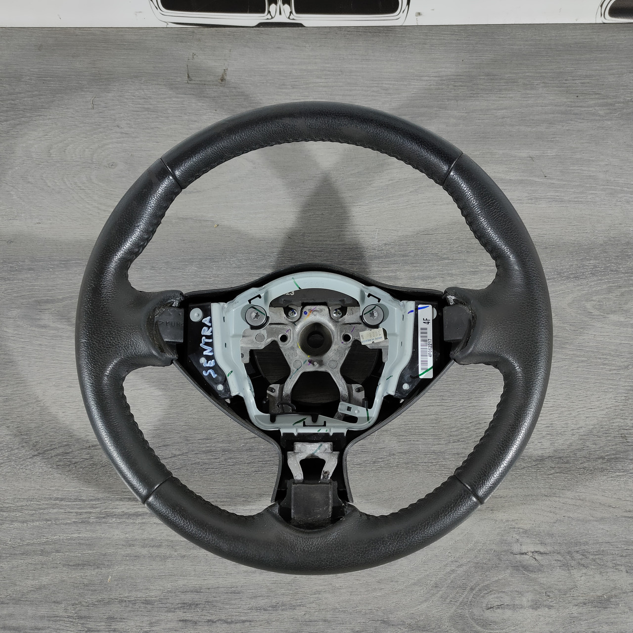 Кермо голий Nissan Sentra 13-19 шкіра чорн 48430-3SG0A