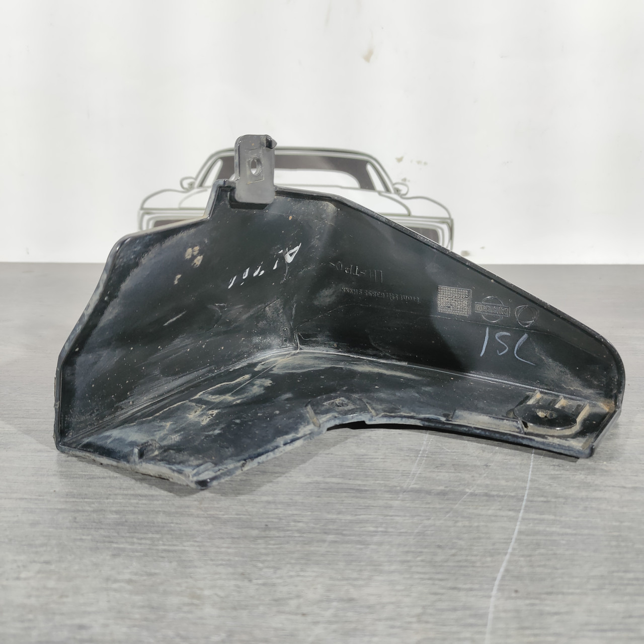 Бризговик передній лівий Nissan Altima 13-18 999J2-U3QAK03 - Зображення 2