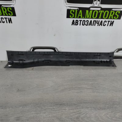 Накладка порога передня ліва Nissan Altima 13-18 тип 2, чорна, 769B59HS0A