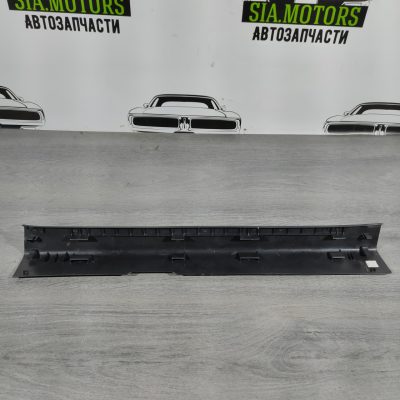 Накладка порога передня ліва Nissan Altima 13-18 чорна, 769B5-3TA0A